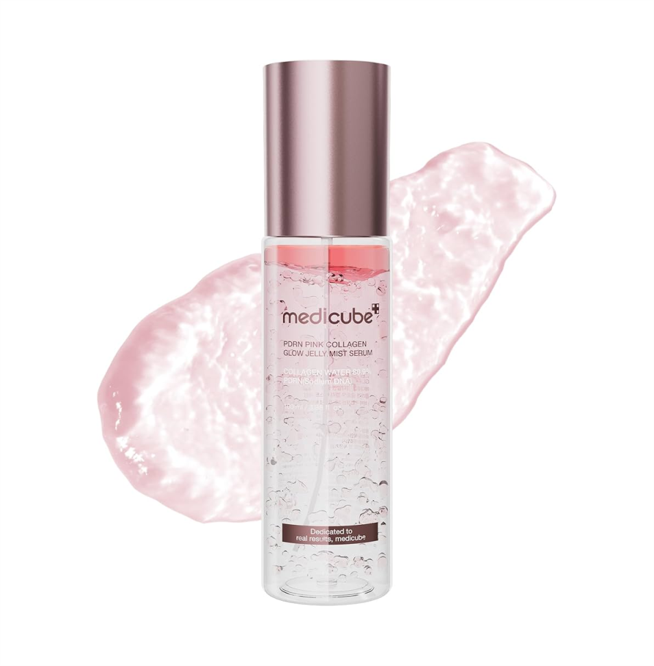 PDRN Pink Collagen Glow Jelly Mist Serum | Medicube | 100 ml
