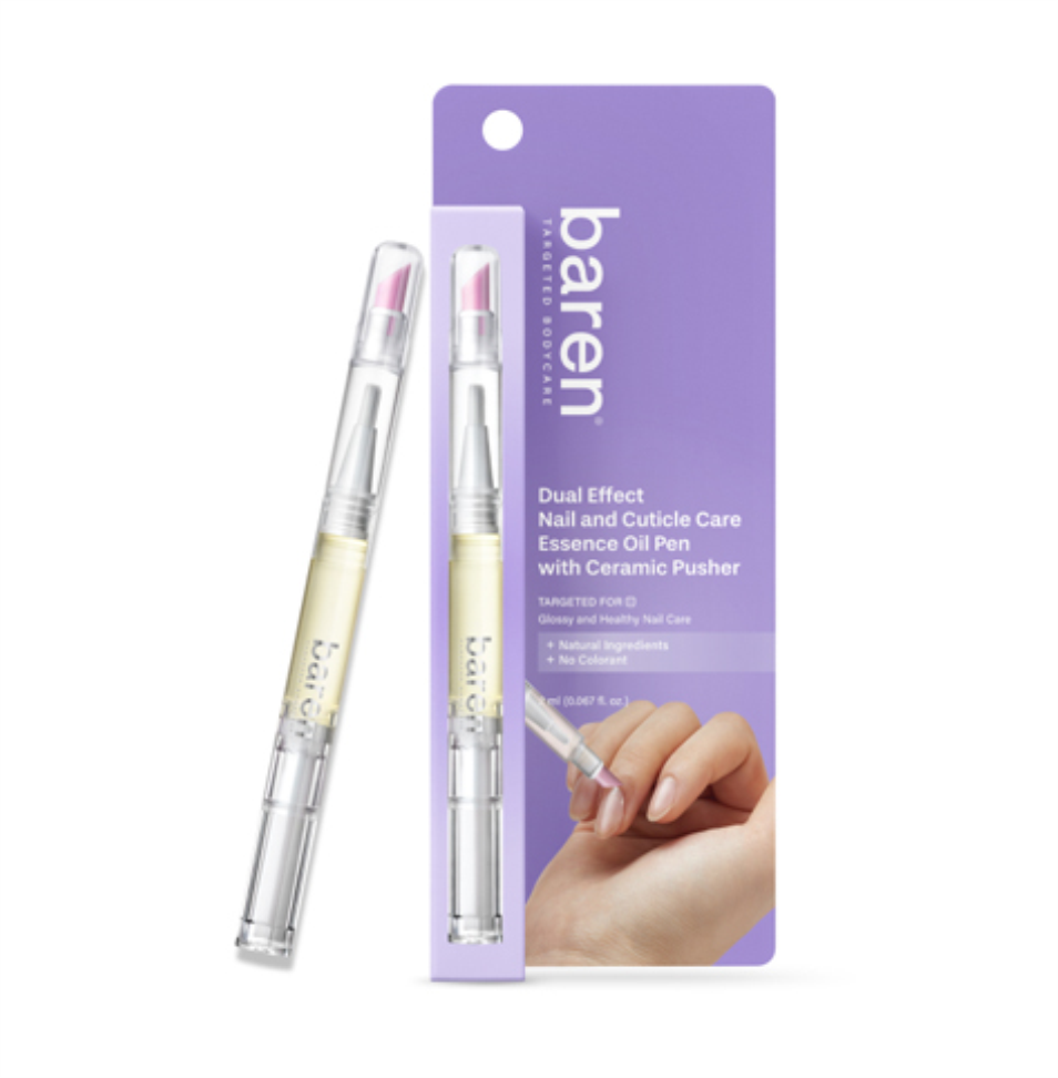Dual Effect Nail and Cuticle Care Essence Oil Pen | baren | 2ml