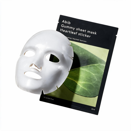 Gummy Beauty Sheet Mask Heartleaf Sticker | Abib | 1ea