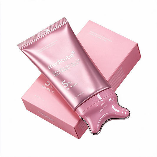 PDRN Collagen Gua Sha Neck Wrinkle Cream | Medicube