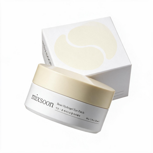 Bean Hydrogel Eye Patch | Mixsoon | 84g / 30 pares