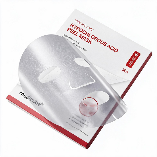 Hypochlorous Acid Peel-Off Sheet Mask | Medicube | 3 unidades