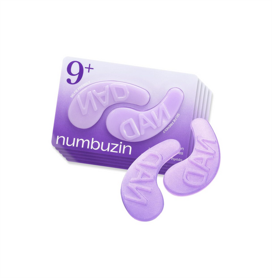 No.9 NAD+ Collagen Under Eye Patches | Numbuzin | 5 pares