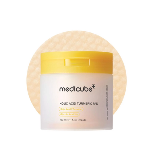 Kojic Acid & Turmeric Pad | Medicube | 70 unidades
