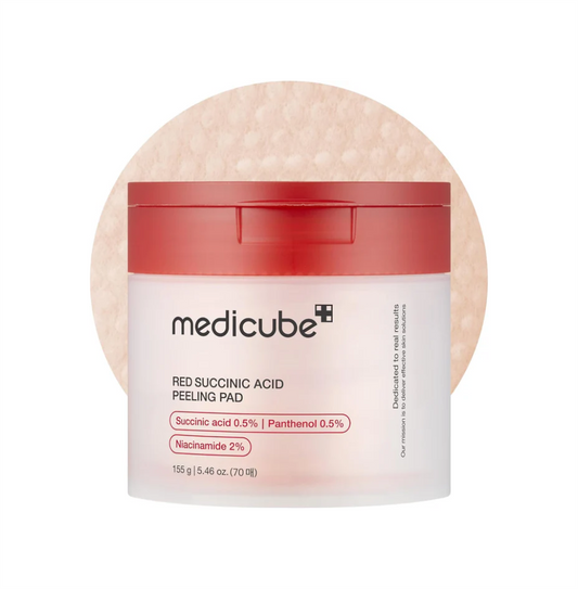 Red Succinic Acid Peeling Pad | Medicube | 70 uds