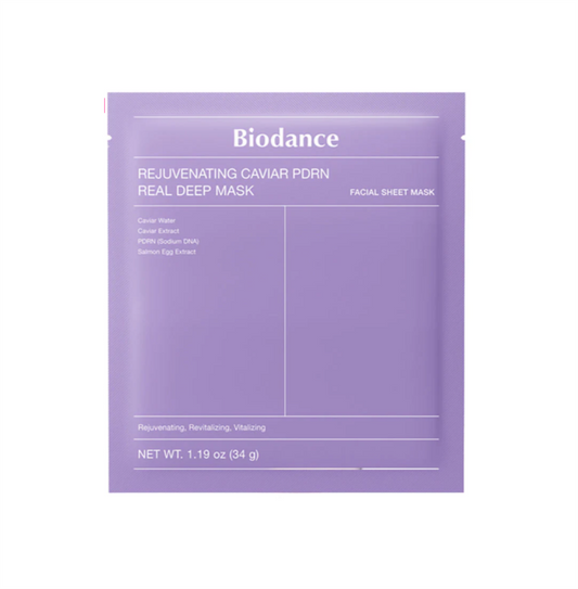 Rejuvenating Caviar PDRN Real Deep Mask | BIODANCE | Pack x4