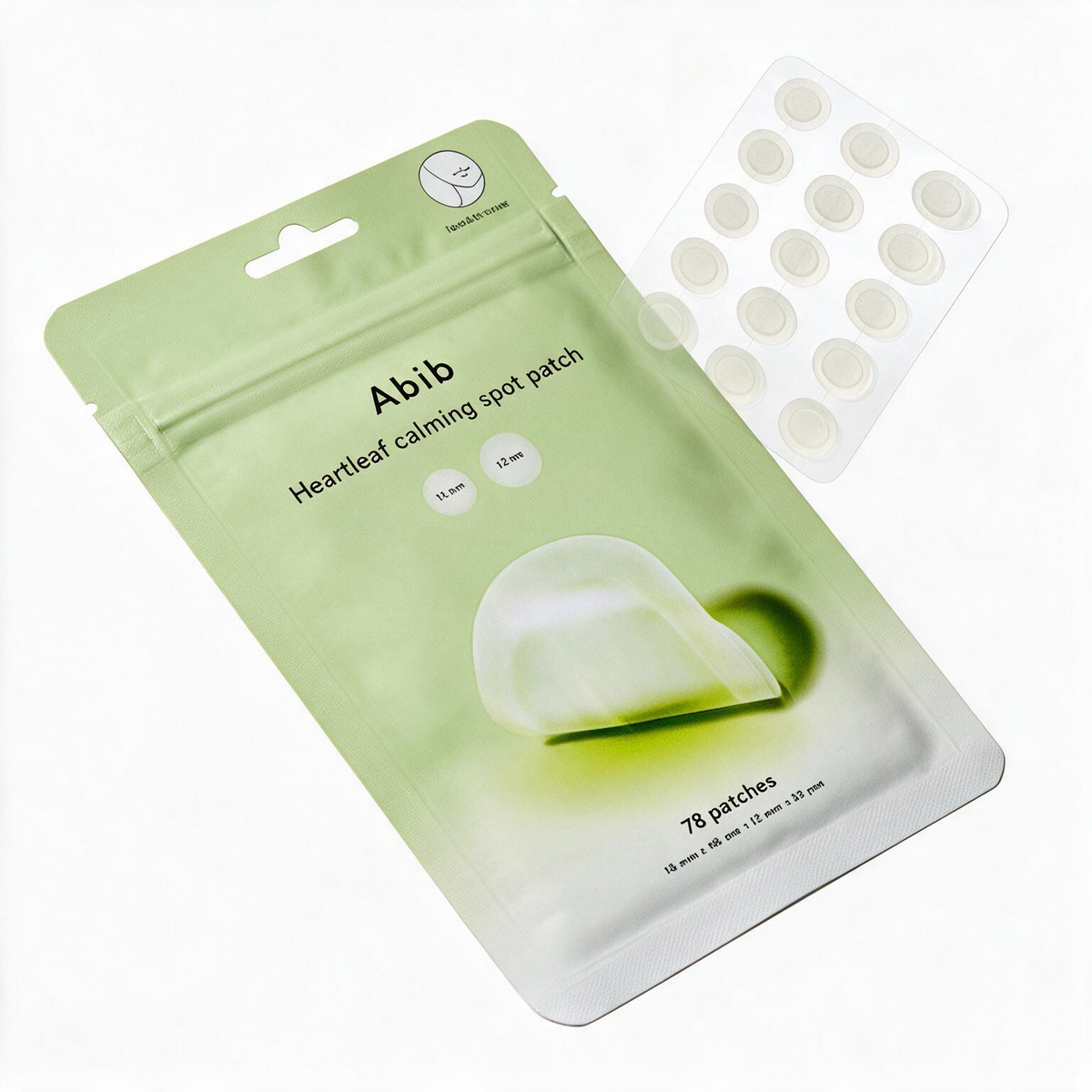Heartleaf Calming Spot Patch | Abib | 78 parches