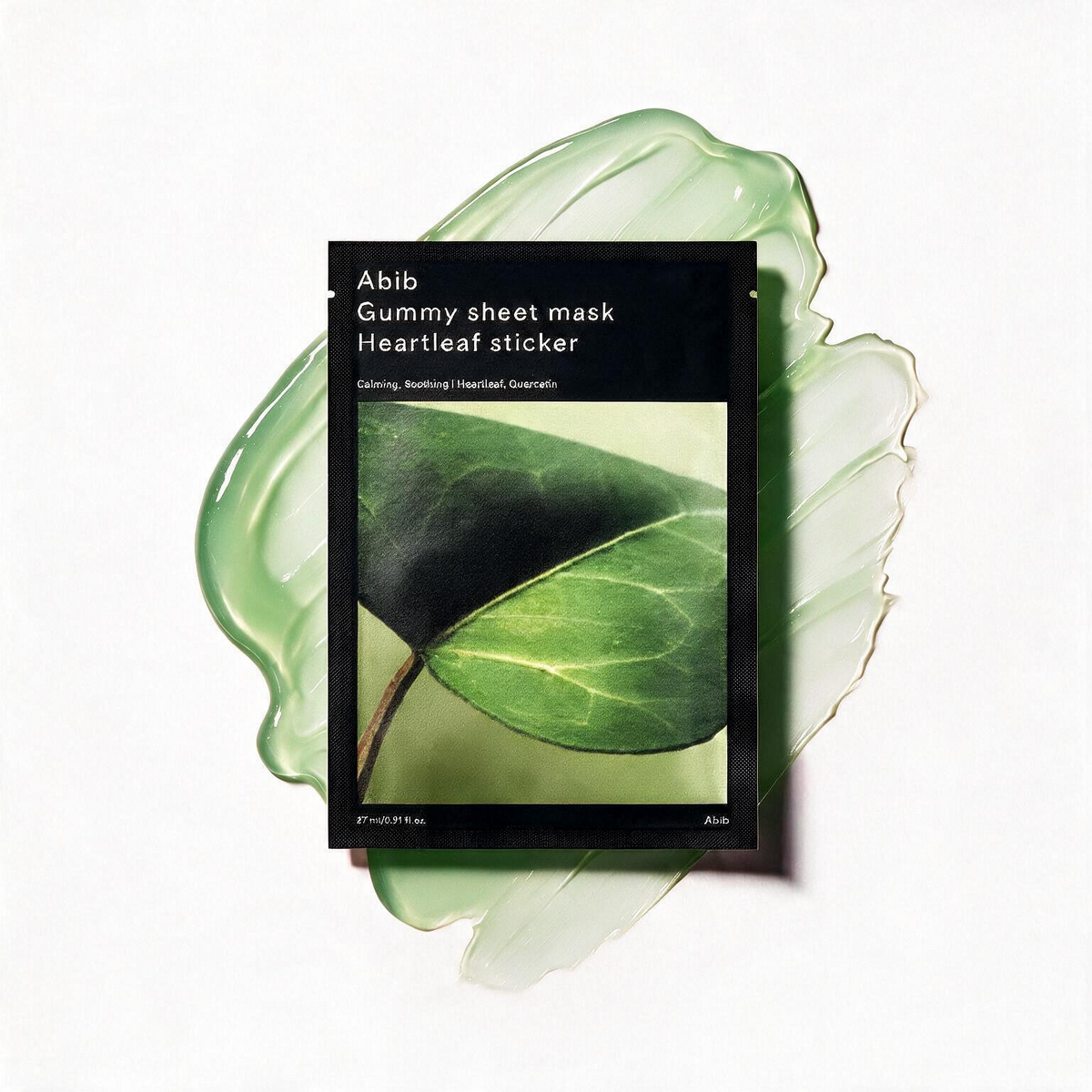 Gummy Beauty Sheet Mask Heartleaf Sticker | Abib | 1ea
