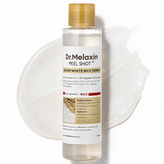 Peel Shot Glow White Rice Toner | Dr.Melaxin | 200ml