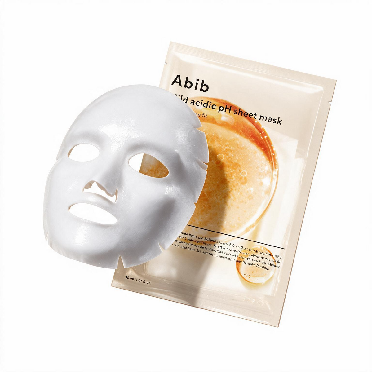 Mild Acidic pH Sheet Mask Glutathiosome Fit | Abib | 1ea