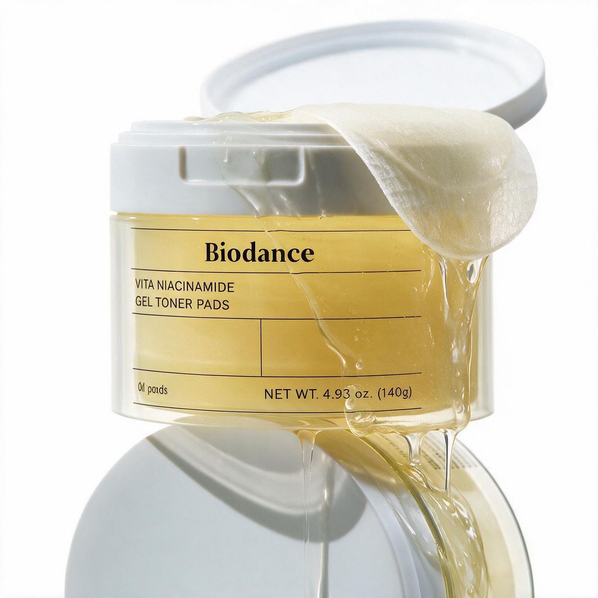 Vita Niacinamide Gel Toner Pads | Biodance | 140g / 60ea