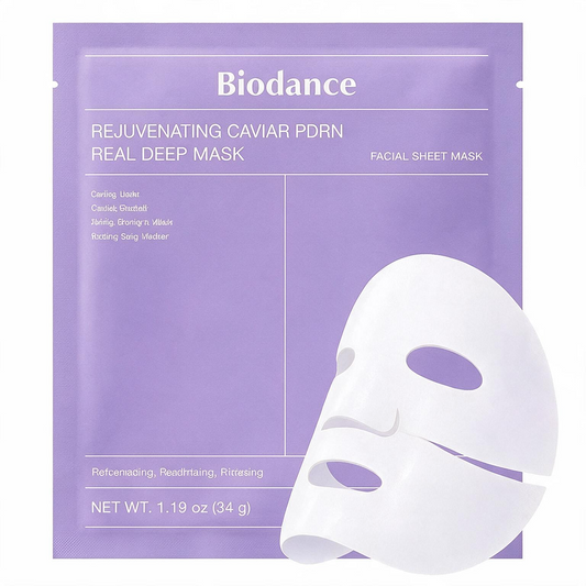 Rejuvenating Caviar PDRN Real Deep Mask | BIODANCE | Pack x4
