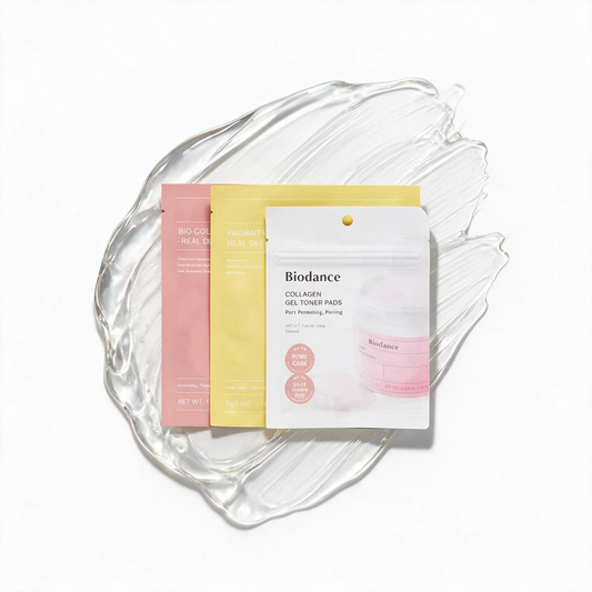 Glow Duo Set | Biodance | 6 masks + 10 pads