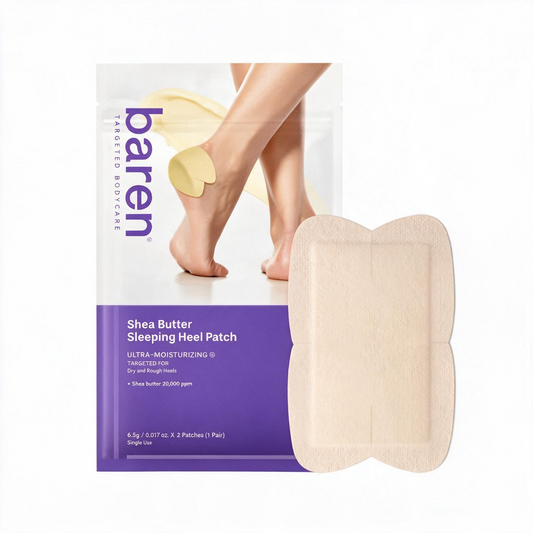 Shea Butter Sleeping Heel Patch | baren | 2 unidades