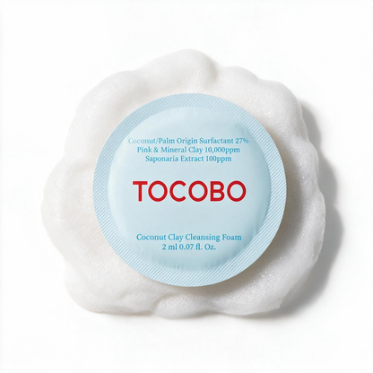 Coconut Clay Cleansing Foam |  TOCOBO |  2ml