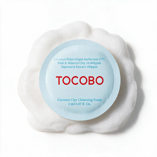 Coconut Clay Cleansing Foam |  TOCOBO |  2ml
