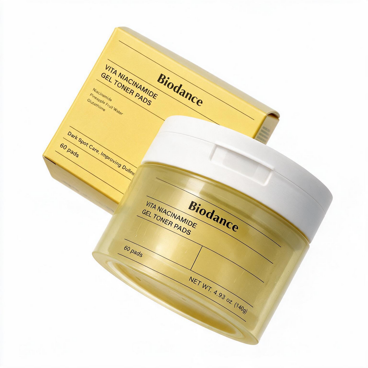 Vita Niacinamide Gel Toner Pads | Biodance | 140g / 60ea