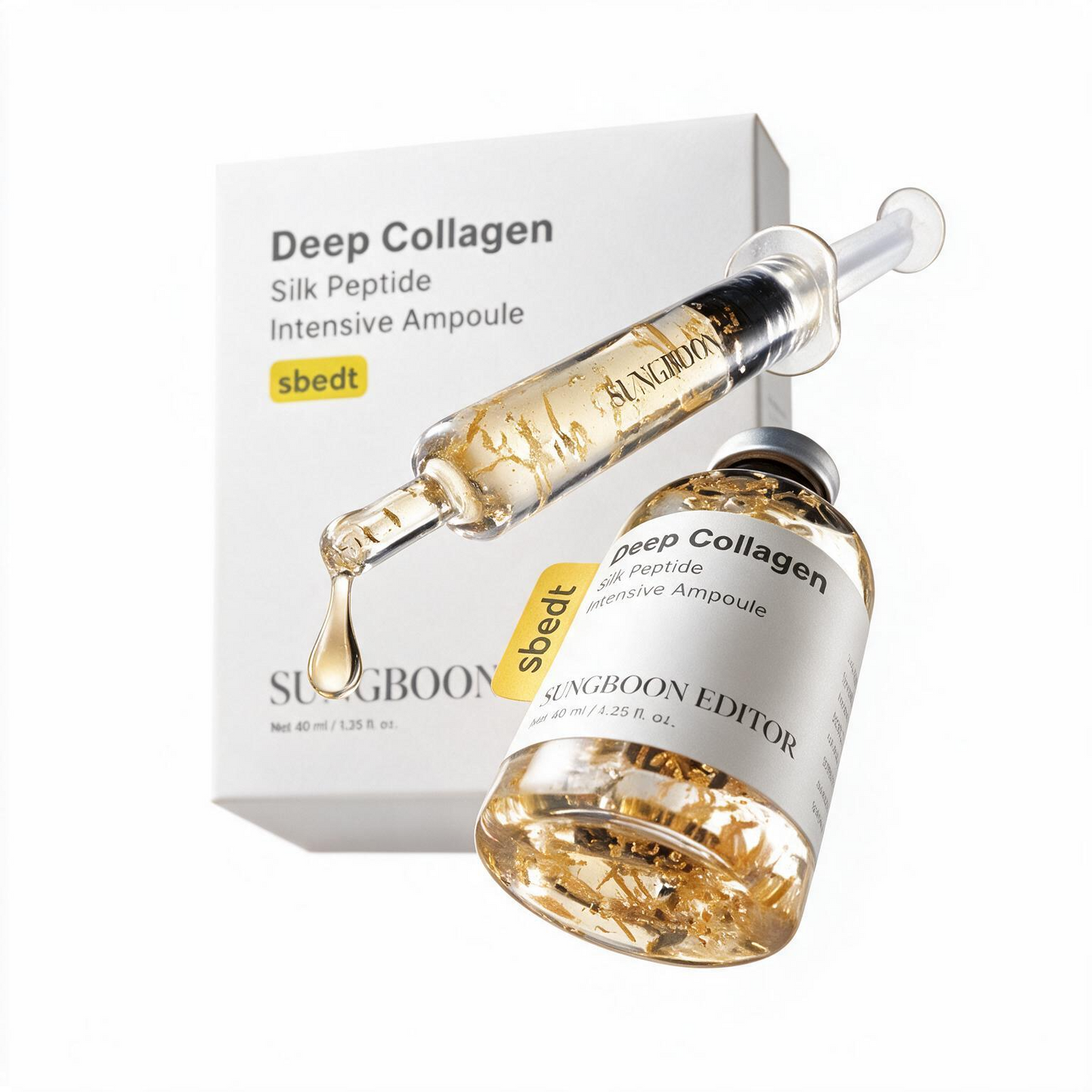 Deep Collagen Silk Peptide Intensive Ampoule | Sungboom Editor | 40ml