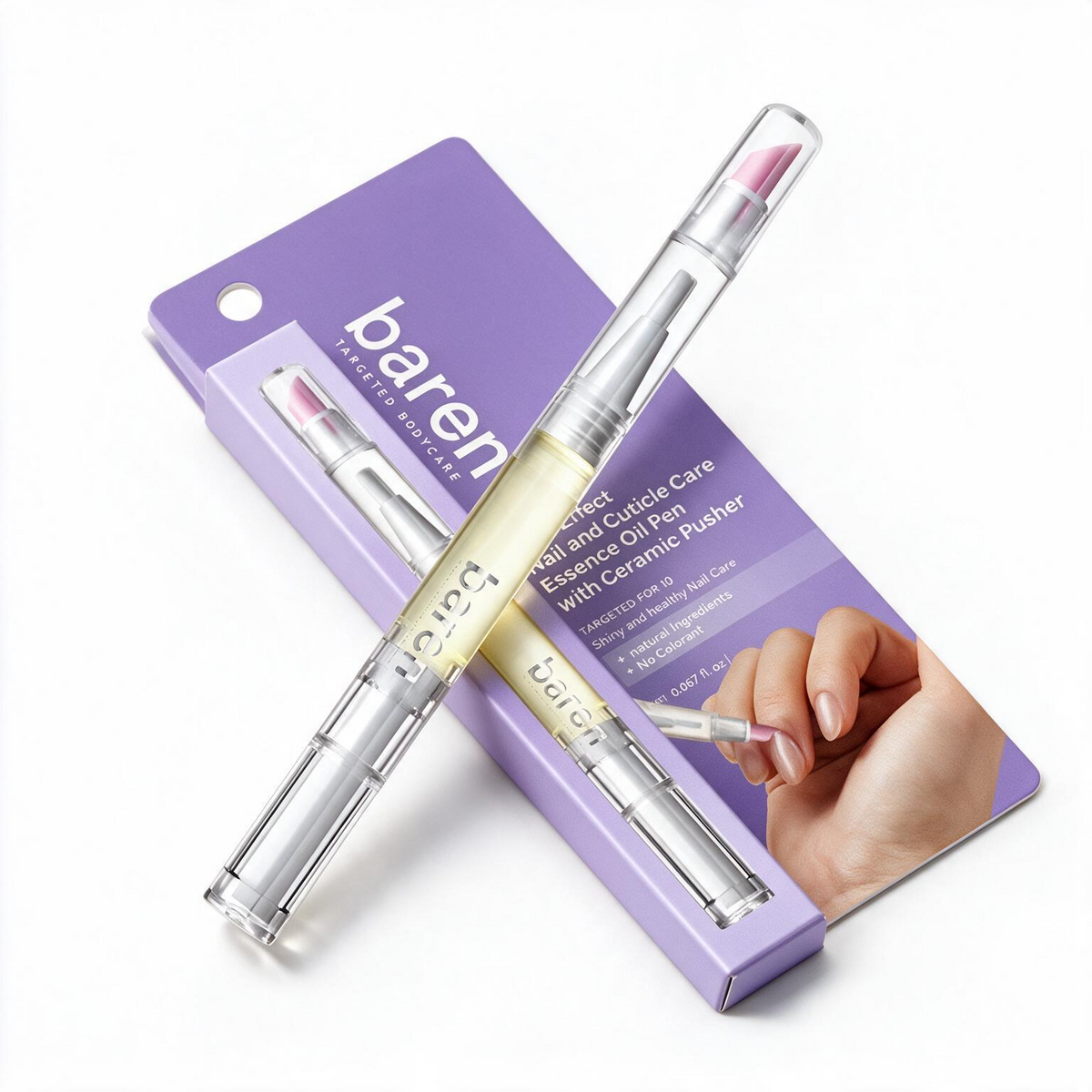 Dual Effect Nail and Cuticle Care Essence Oil Pen | baren | 2ml