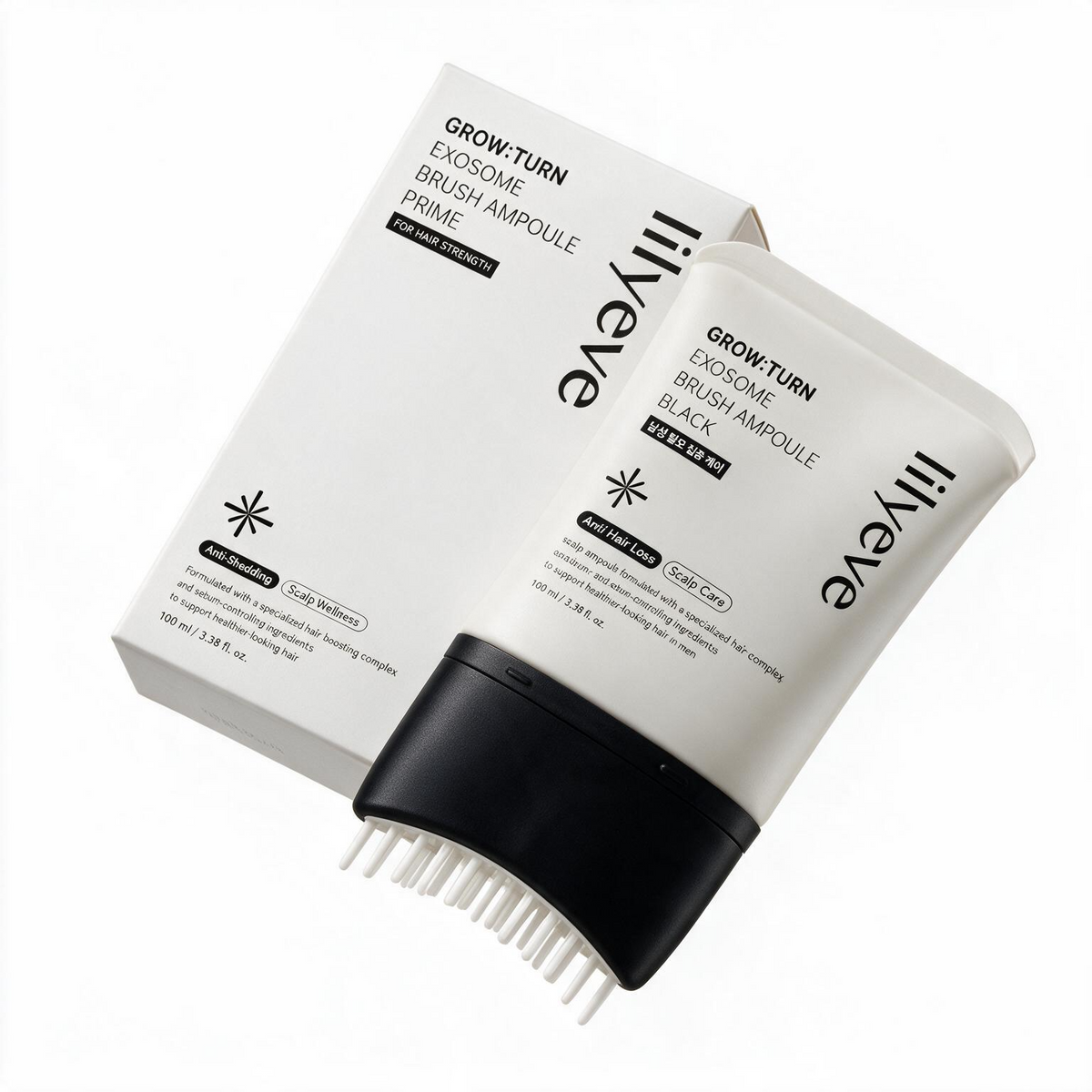 Grow Turn Exosome Brush Ampoule Prime | Lilyeve | 100ml